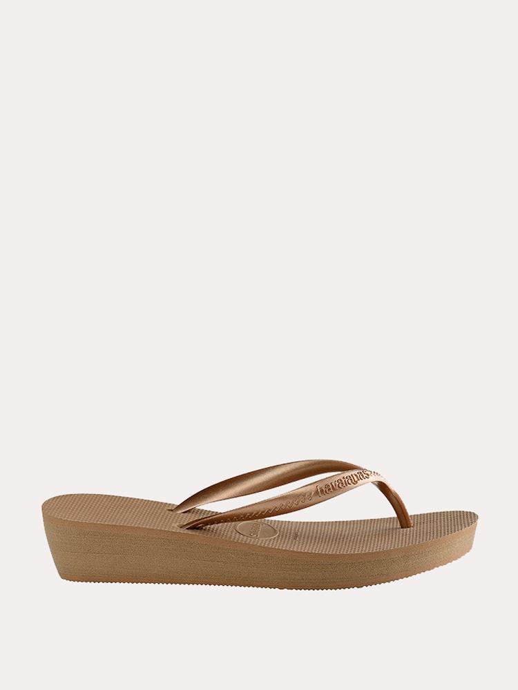 Havaianas Women's High Light Wedge Flip Flops - Saint Bernard