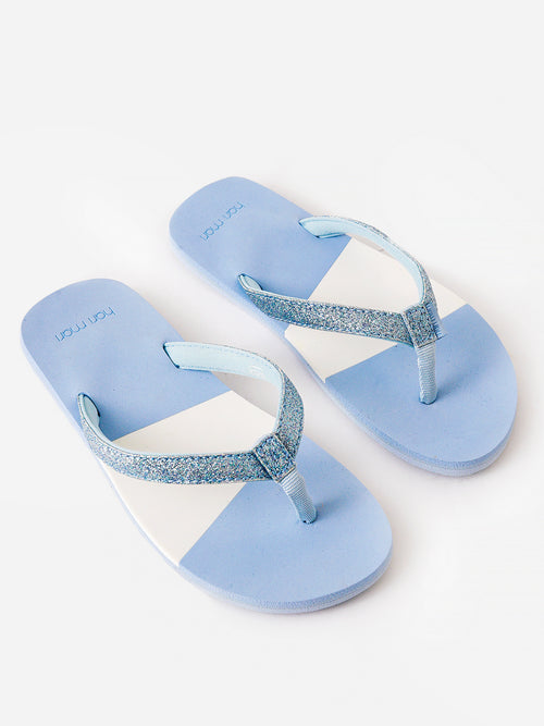 Hari Mari Kids' Meadows Asana Glitter Flip Flop