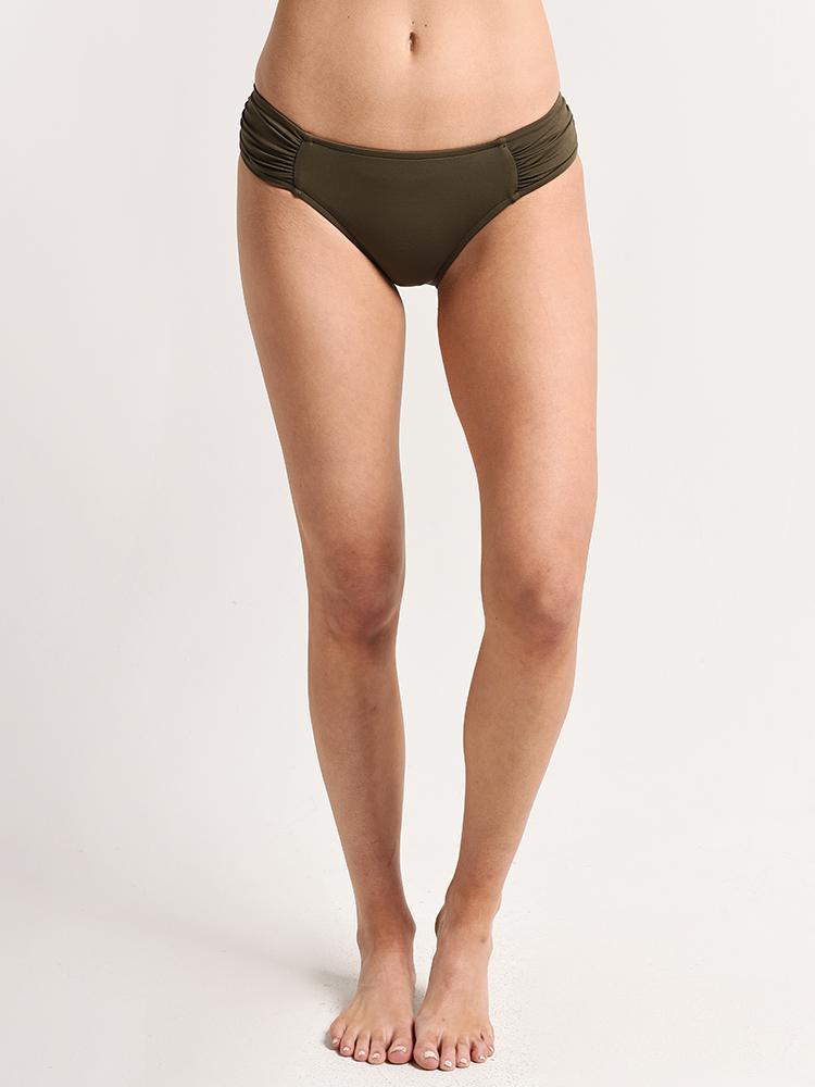 Seafolly Ruched Side Retro Bikini Pant - Saint Bernard