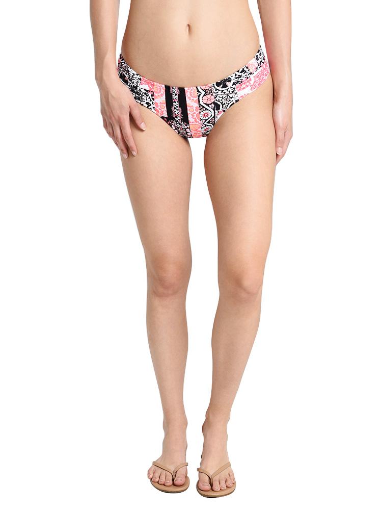 Seafolly Silk Market Ruched Side Retro Bikini Bottom - Saint Bernard