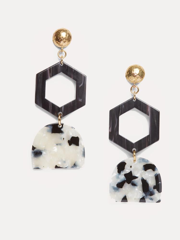 Neely Phelan Octo Shaped Mix Marble Drops - Saint Bernard
