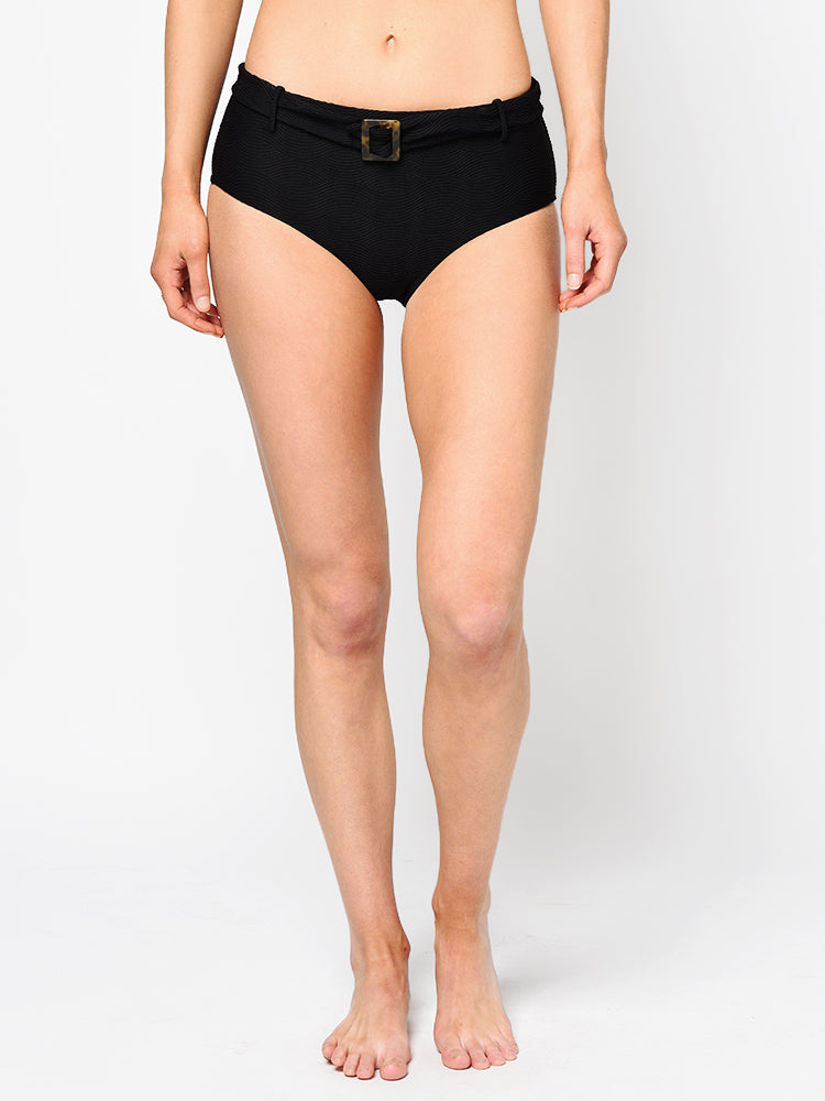 Seafolly Women’s Capri Sea Wide Retro Bikini Bottom - Saint Bernard