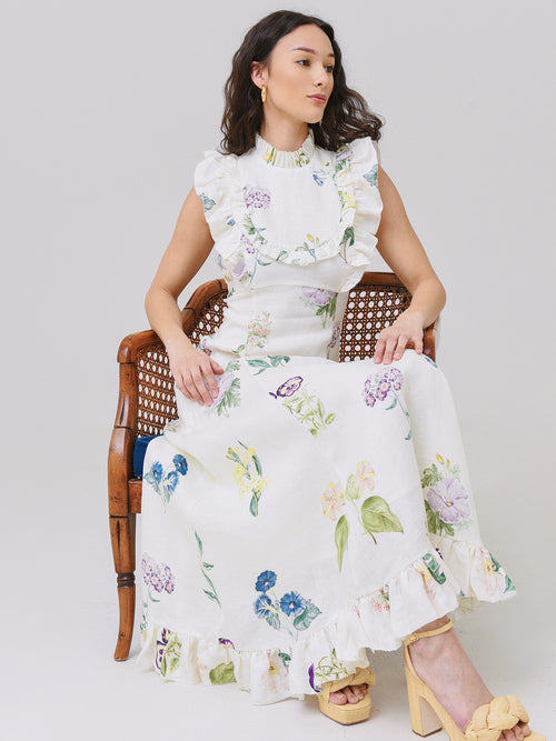 Alemais Women's Jules Floral Midi Dress