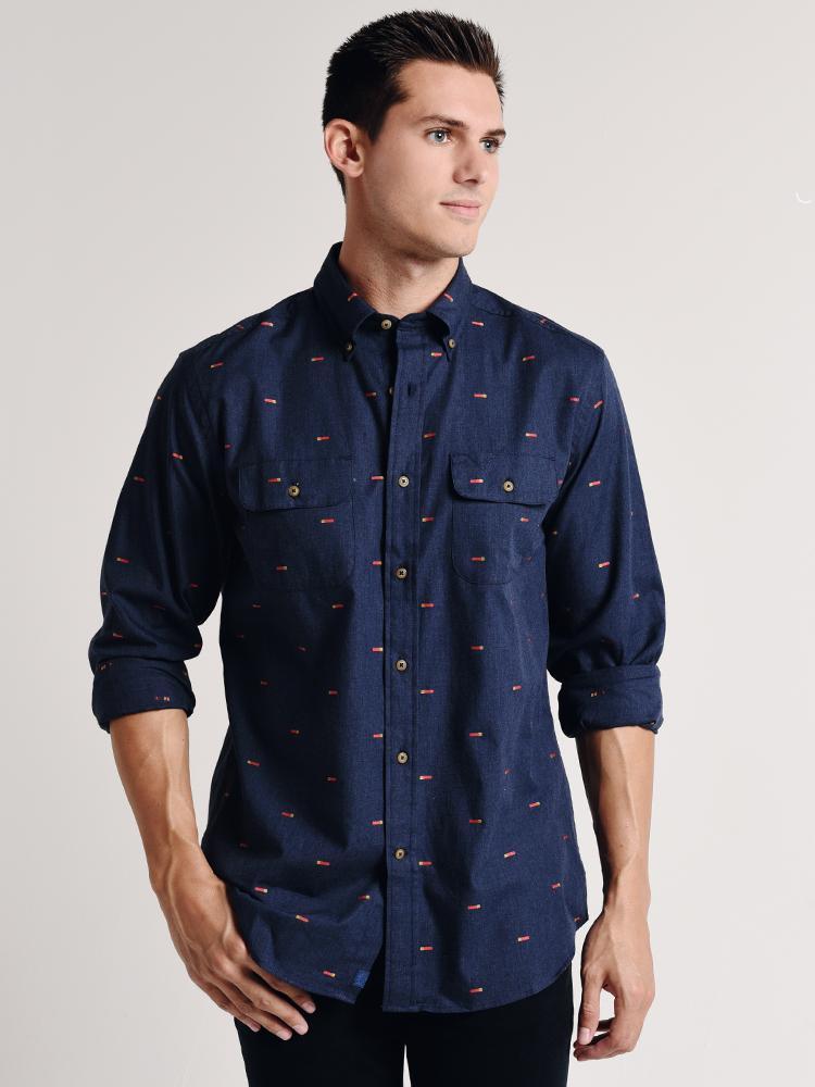 Southern Tide Men's Straight Shooter Work Shirt - Saint Bernard