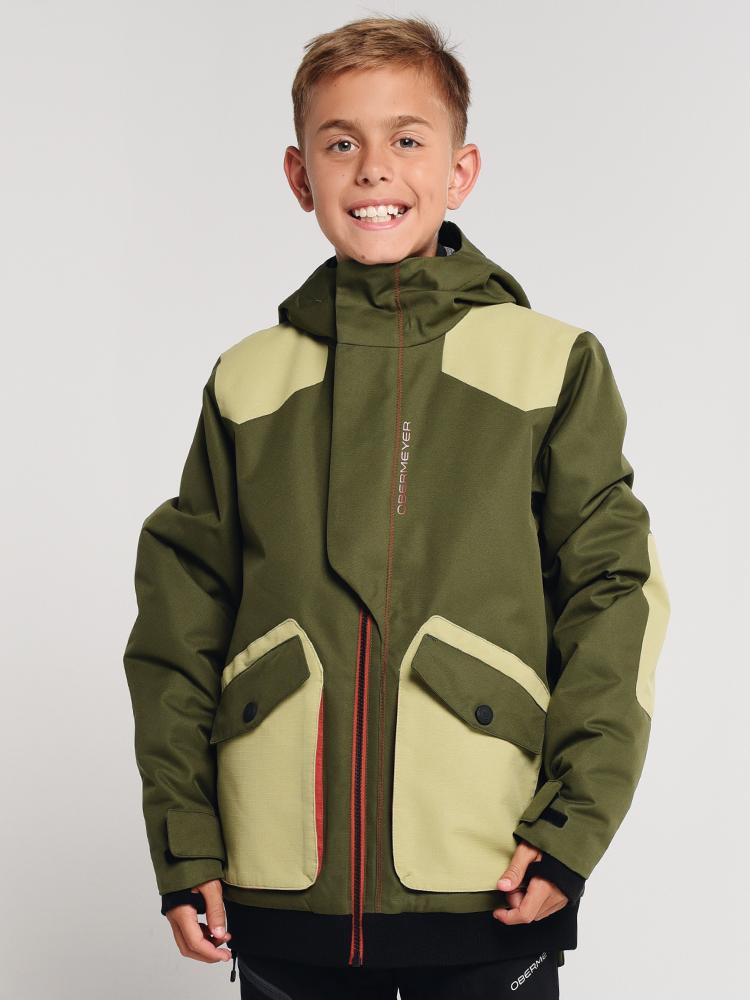 Obermeyer Boys' Gage Jacket - Saint Bernard