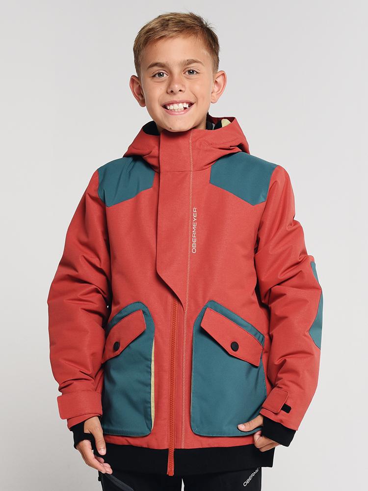 Obermeyer Boys' Gage Jacket - Saint Bernard
