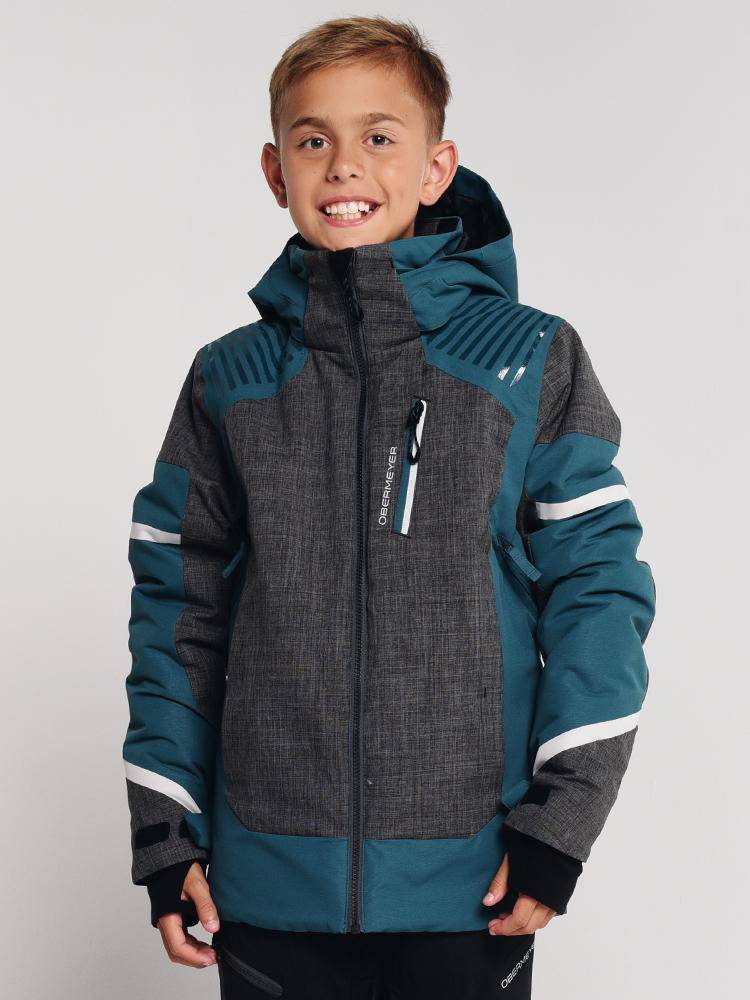 Obermeyer Boys' Outland Jacket - Saint Bernard