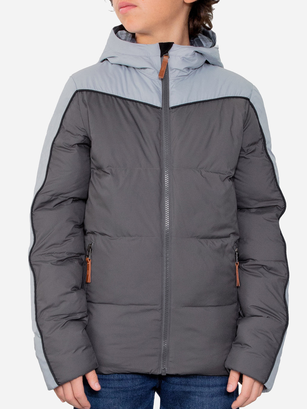 Obermeyer Teen Boys' James Puffy Jacket - Saint Bernard