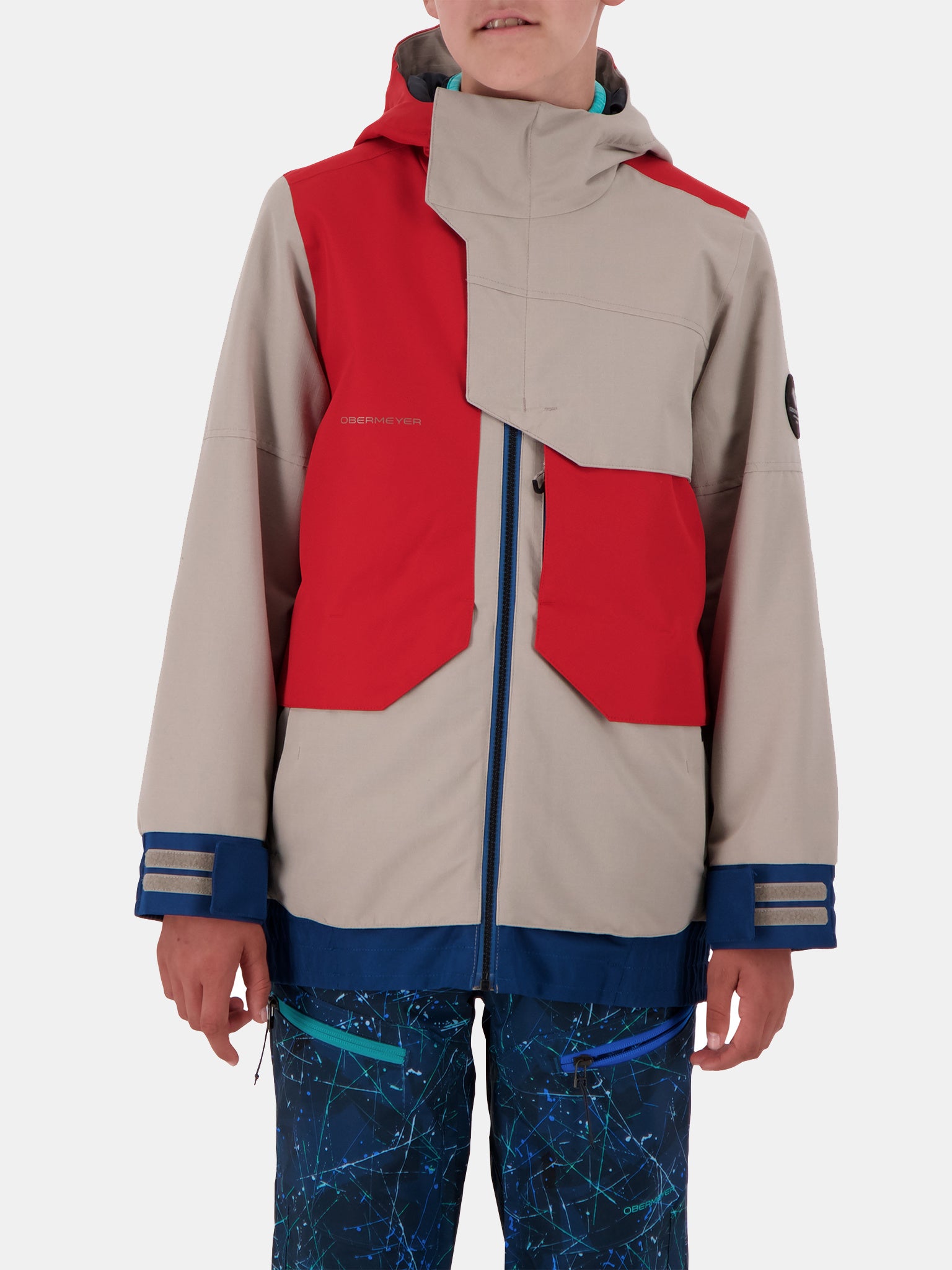 Obermeyer Boys' Gage Jacket - Saint Bernard