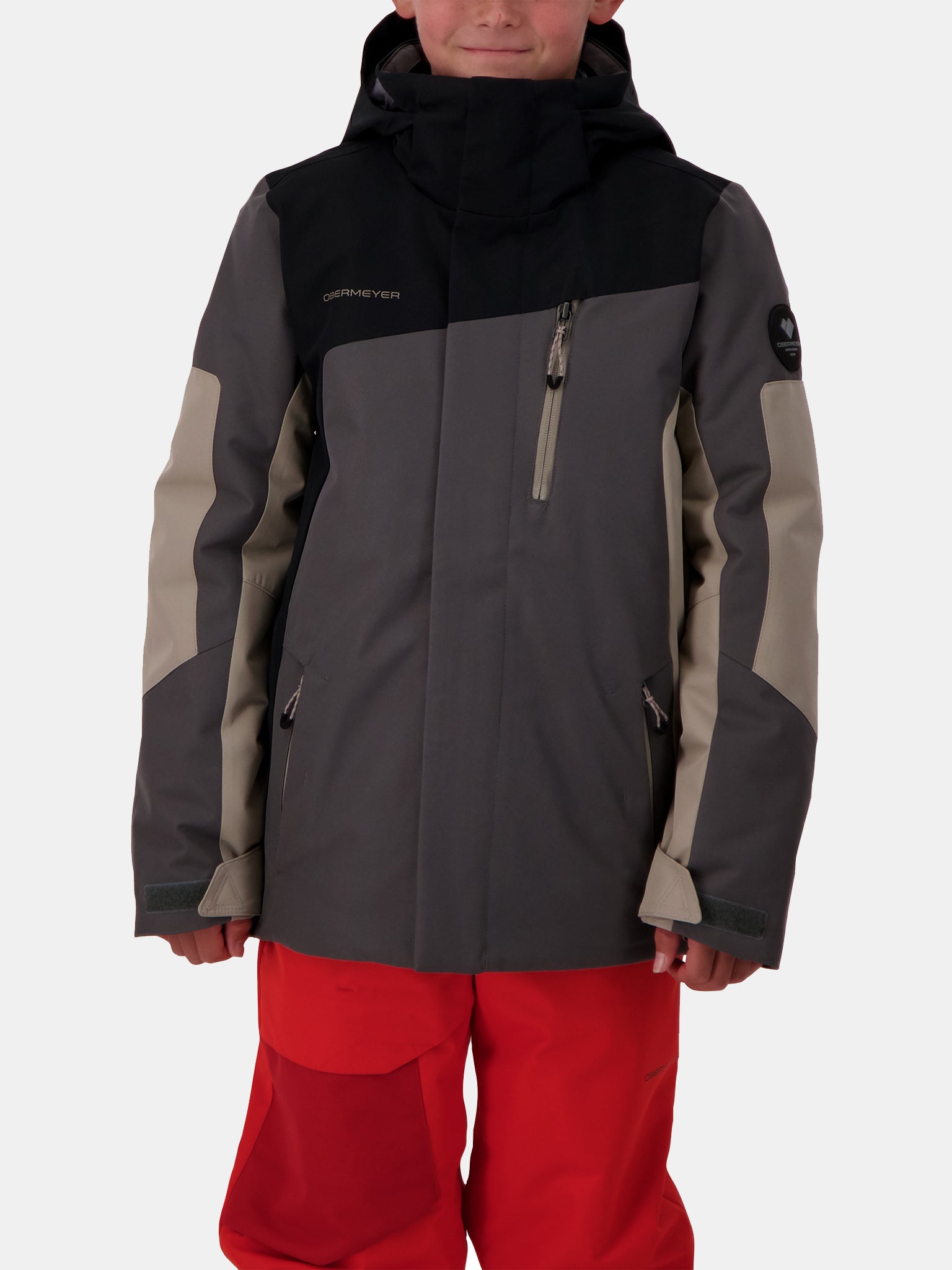 Obermeyer Boys' Outland Jacket - Saint Bernard