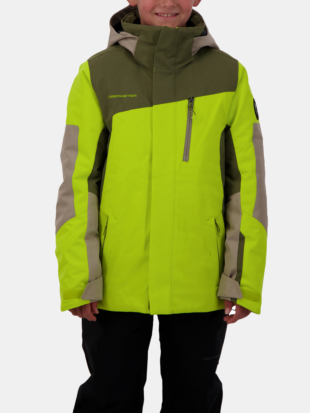 Obermeyer Boys' Outland Jacket - Saint Bernard