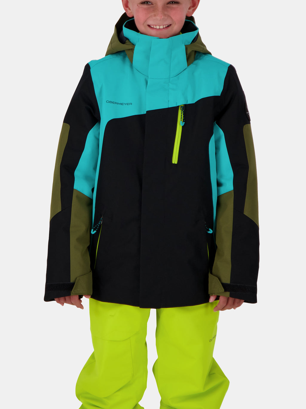 Obermeyer Boys' Outland Jacket - Saint Bernard