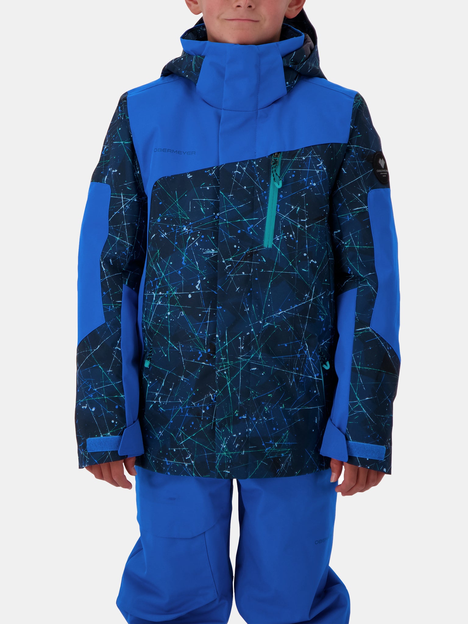 Obermeyer Boys' Outland Jacket - Saint Bernard