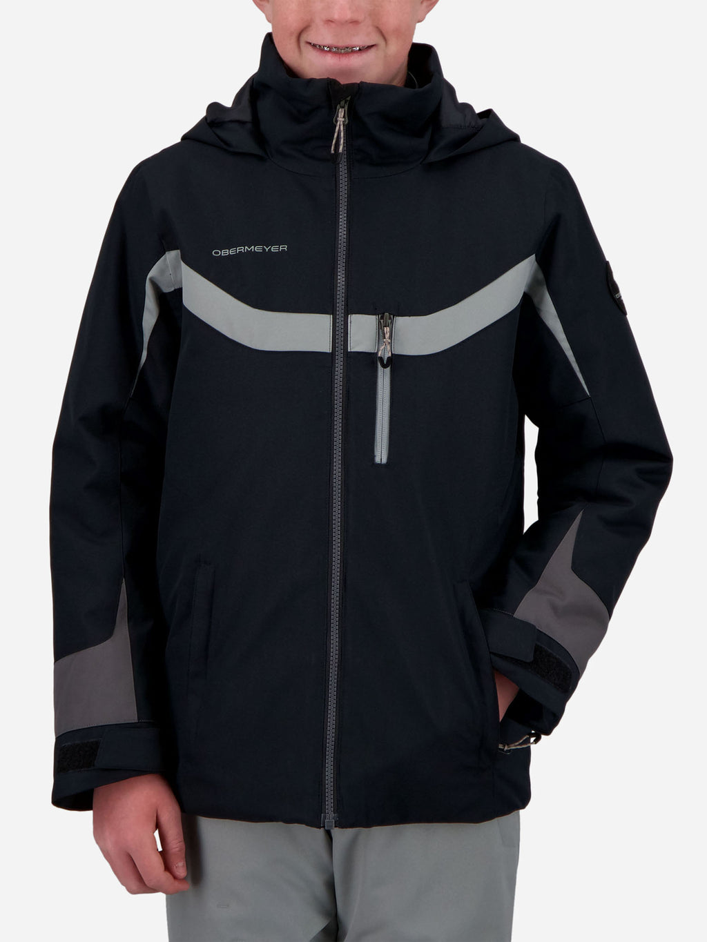 Obermeyer Boys' Fleet Jacket - Saint Bernard