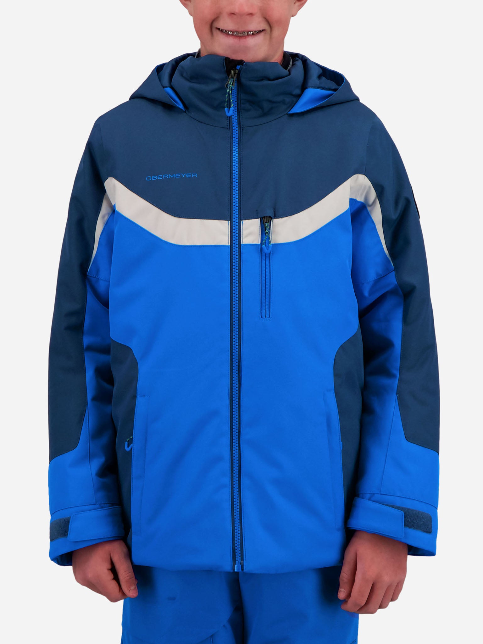 Obermeyer Boys' Fleet Jacket - Saint Bernard