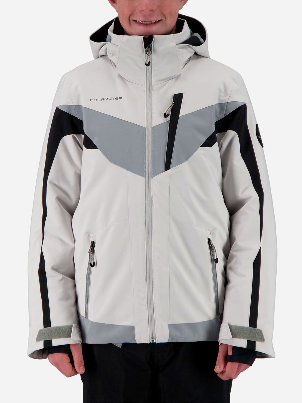 Obermeyer Boys' Mach 12 Jacket - Saint Bernard