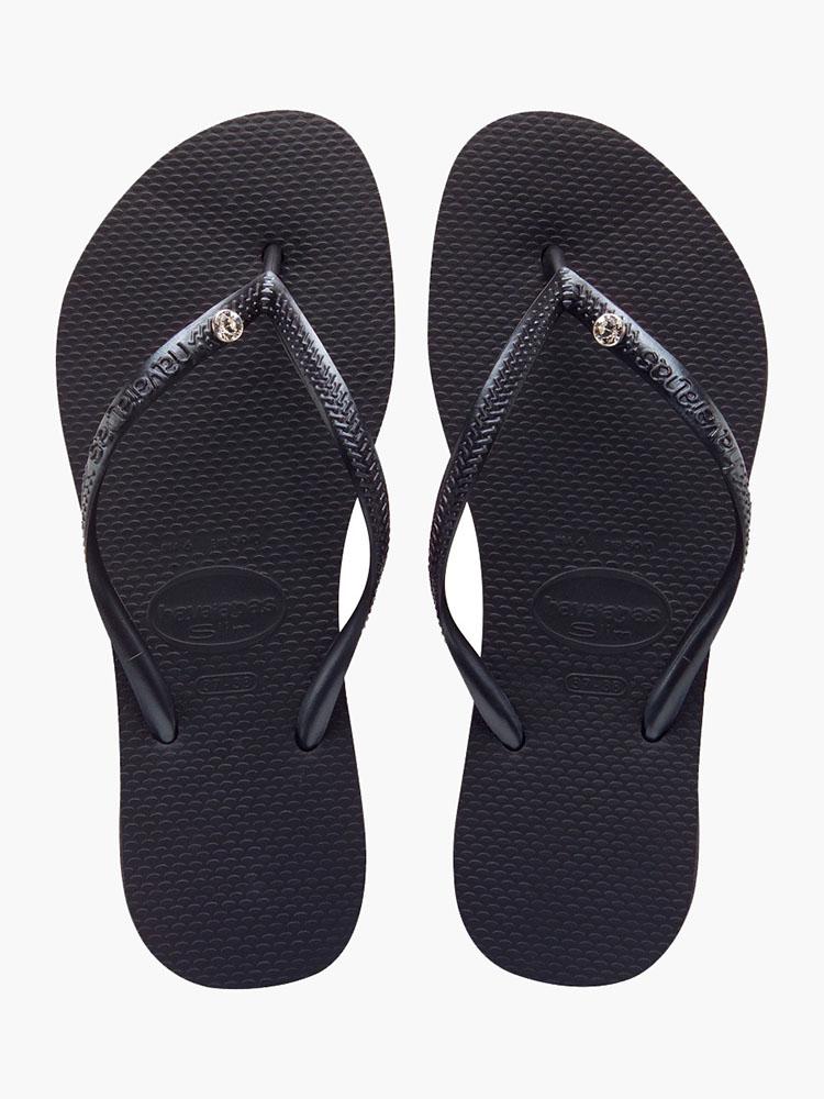 Havaianas Slim Crystal Glamour SW Flip Flop - Saint Bernard