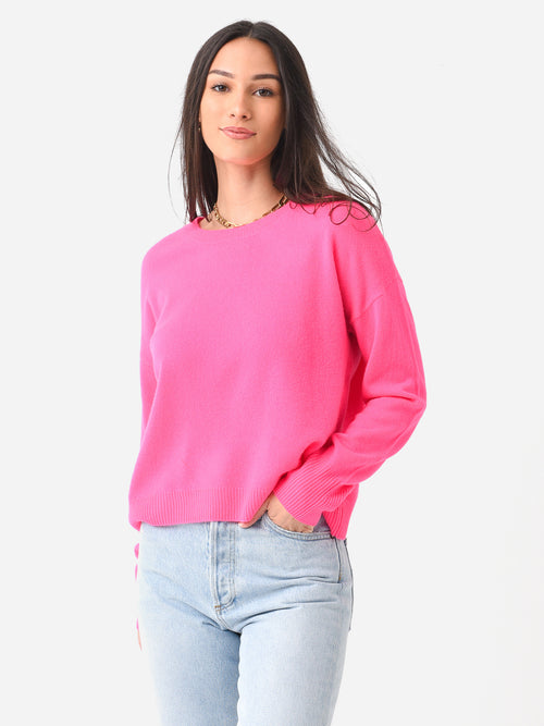 J Society Women's Cashmere Crew Sweater