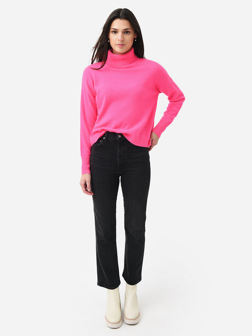J Society Women's Cashmere Turtleneck Sweater