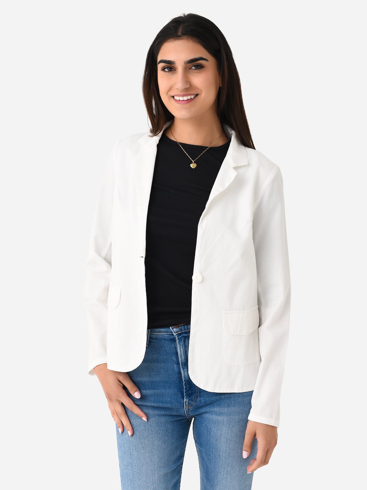 Stark X Women's Denim Blazer - Saint Bernard