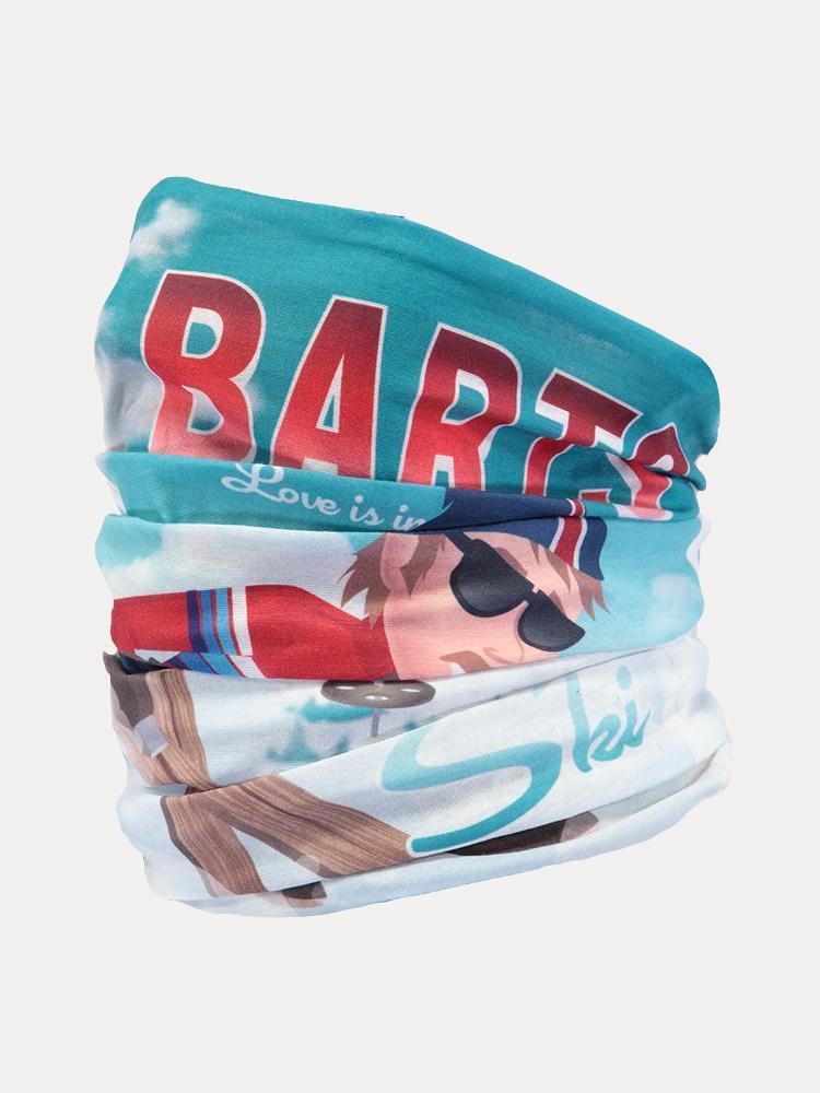 Barts Women's Multicol Polar Retro Ski Neckwarmer - Saint Bernard