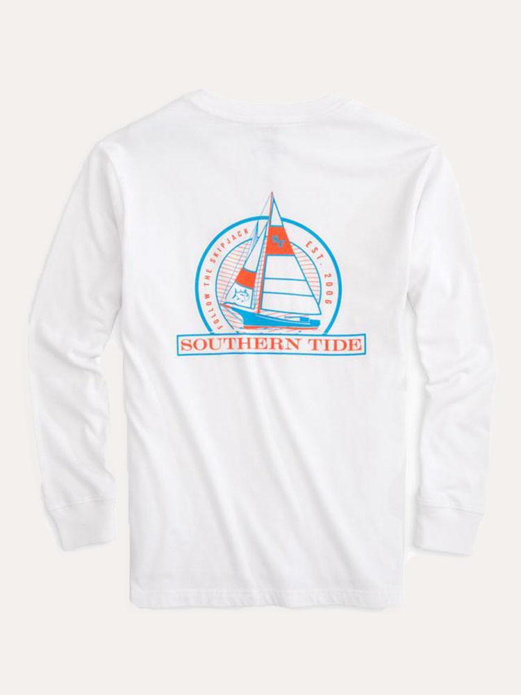 Southern Tide Boys' Long Sleeve The Skipjack T Shirt
