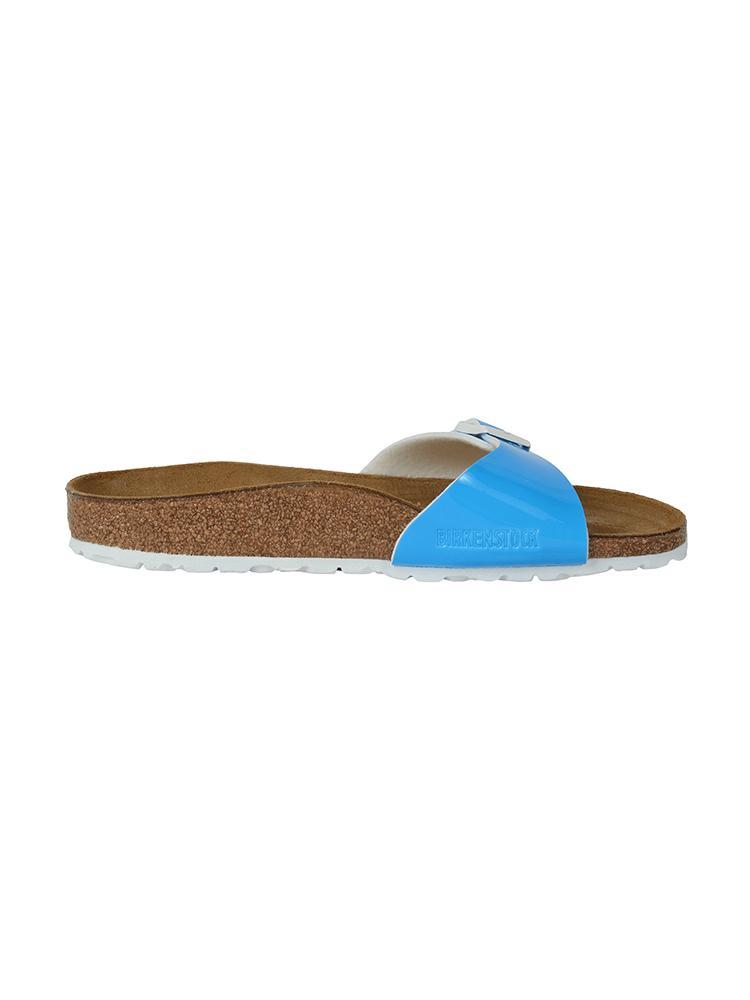 Birkenstock Women's Madrid Sandal Neon Blue - Saint Bernard