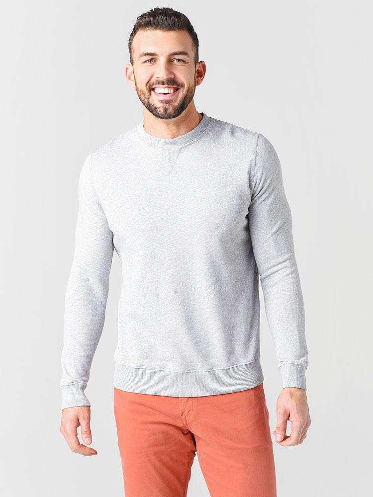 Stenstroms Men's Cotton College Crew Pullover - Saint Bernard