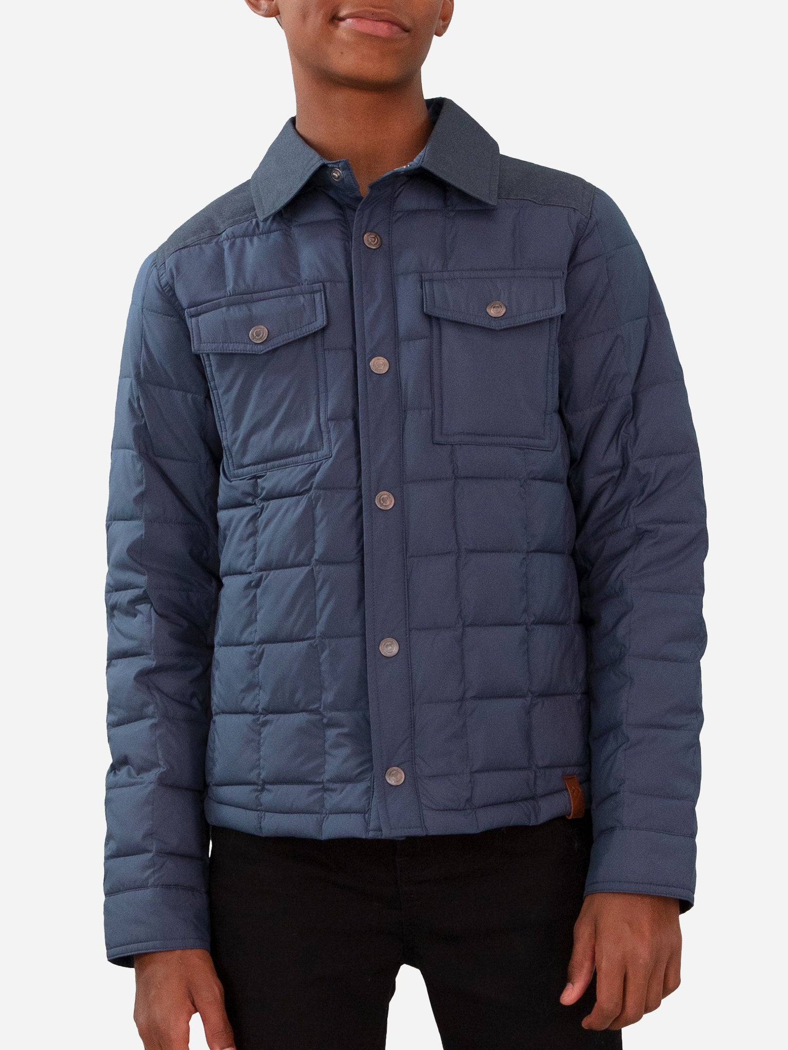 Obermeyer Teen Boys' Wilder Puffy Shirt - Saint Bernard