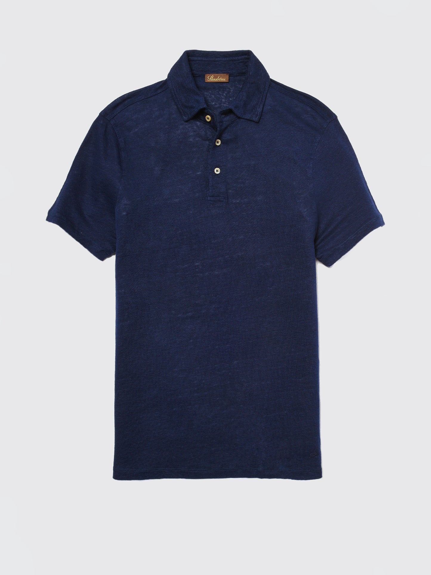 Stenstroms Men's Linen Polo Shirt