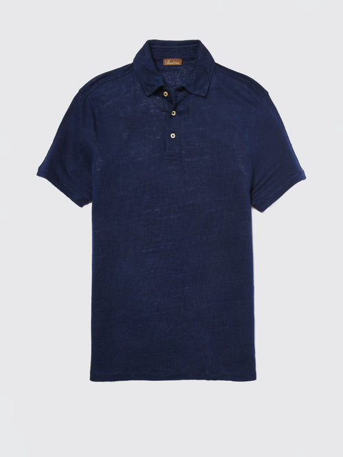 Stenstroms Men's Linen Polo Shirt