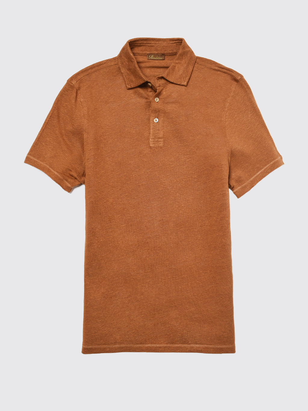 Stenstroms Men's Linen Polo Shirt - Saint Bernard