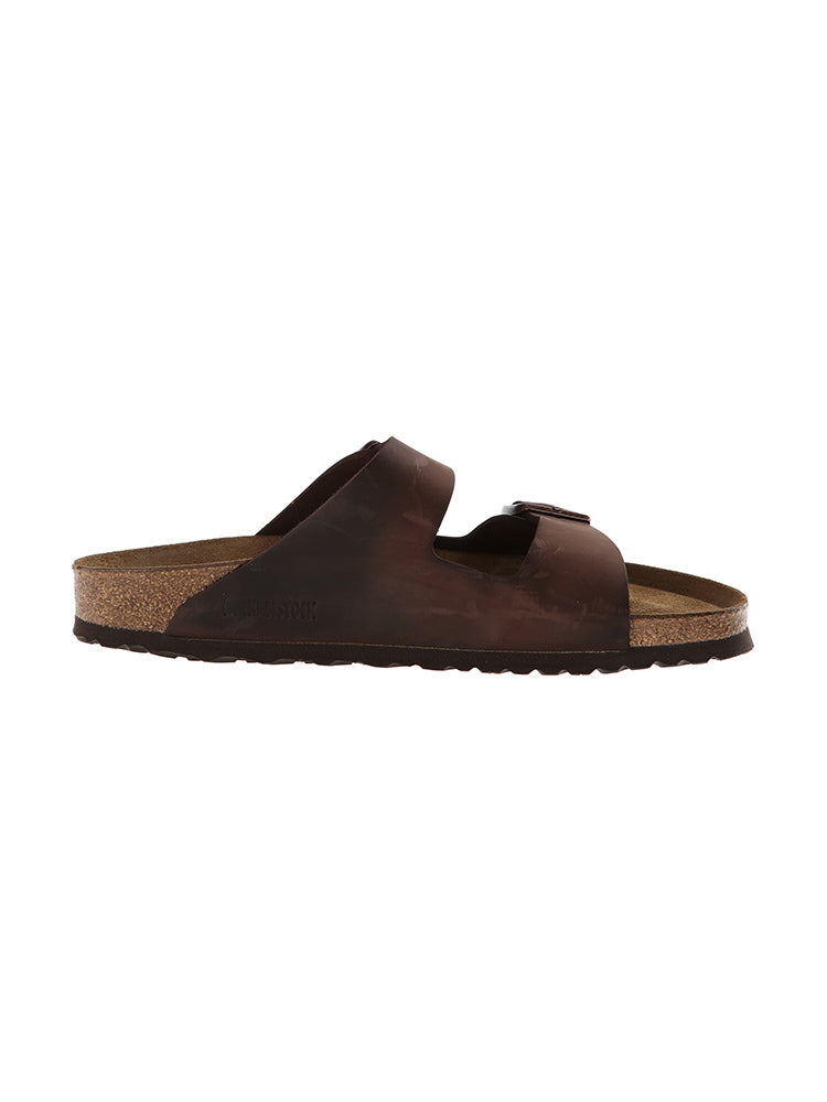Birkenstock Men's Arizona Soft Footbed Habana Oiled Leather Sandal - Saint Bernard