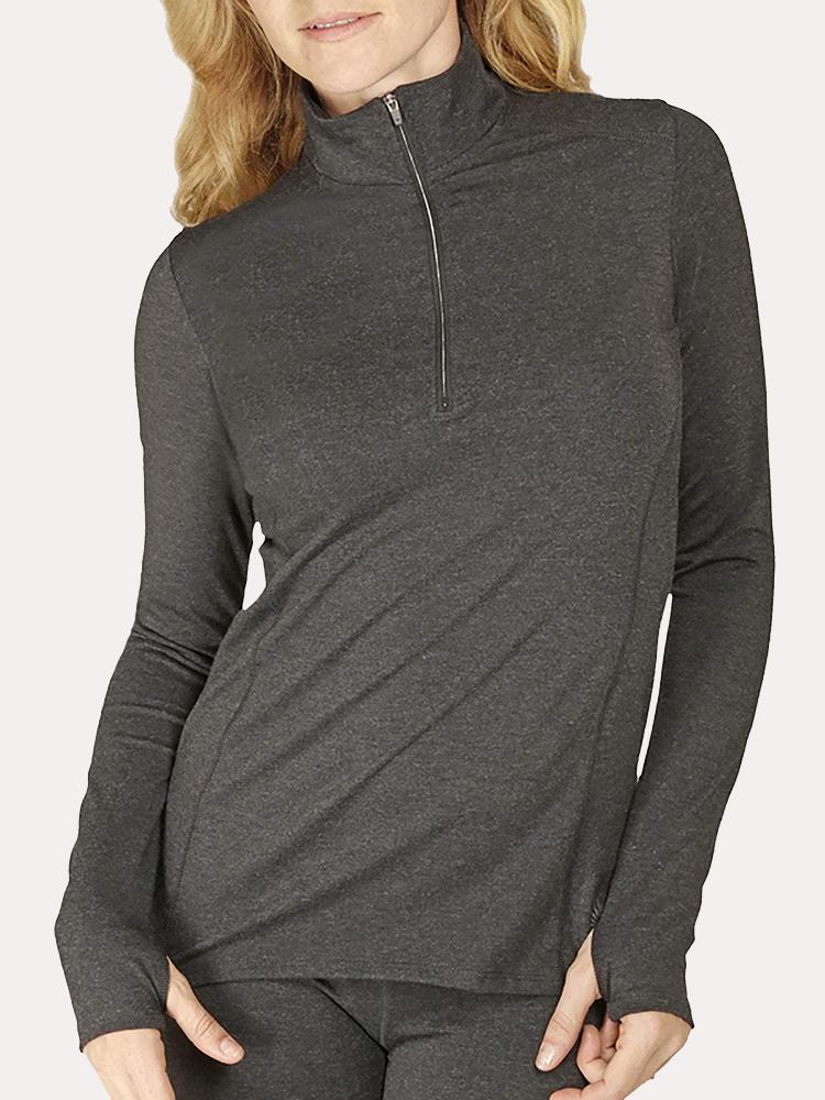 Snow Angel Viva Zip-T Baselayer Top - Saint Bernard