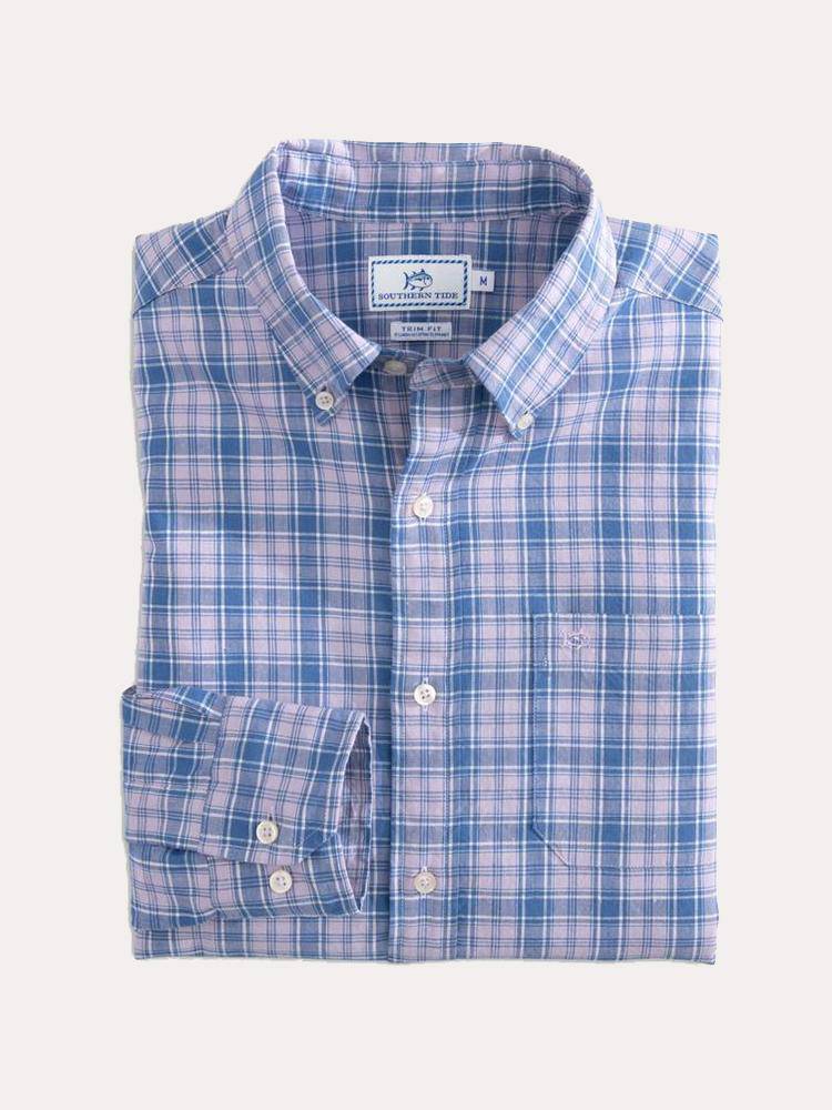 Southern Tide Men's Ocean Point Plaid Shirt – Saint Bernard