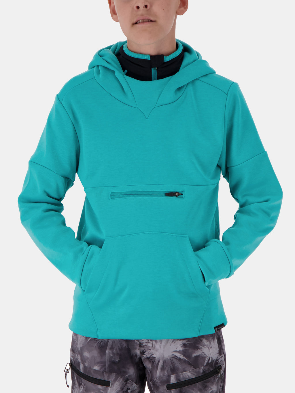 Obermeyer Boys' Asher Fleece Hoodie - Saint Bernard