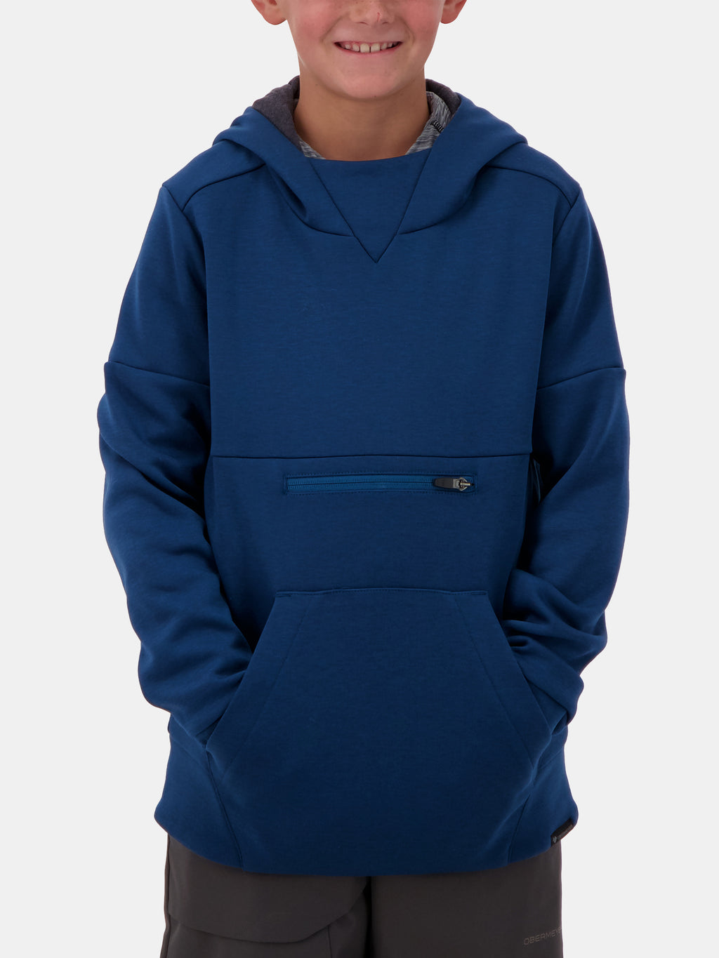Obermeyer Boys' Asher Fleece Hoodie - Saint Bernard