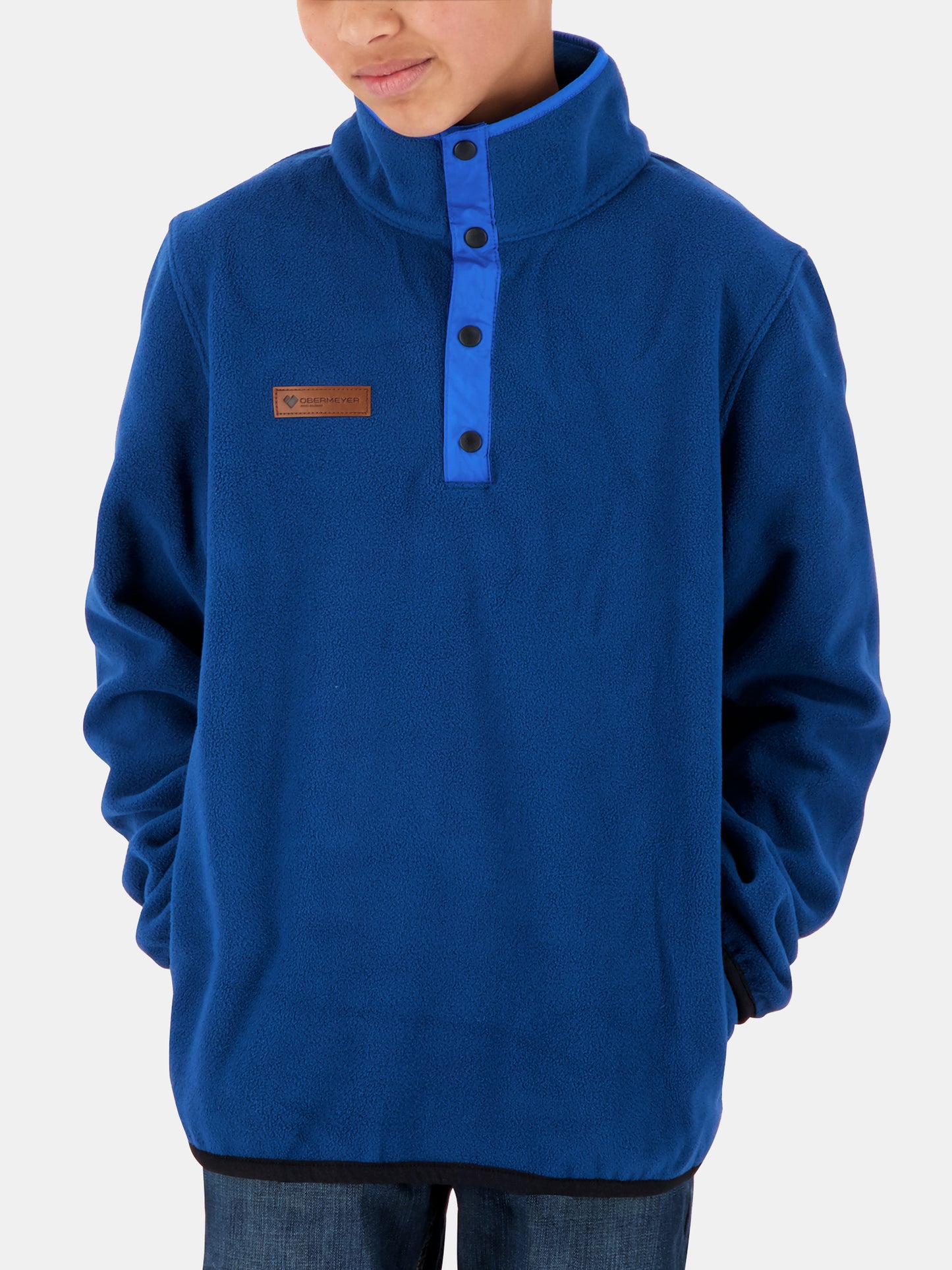 Obermeyer Boys' Boulder Fleece - Saint Bernard