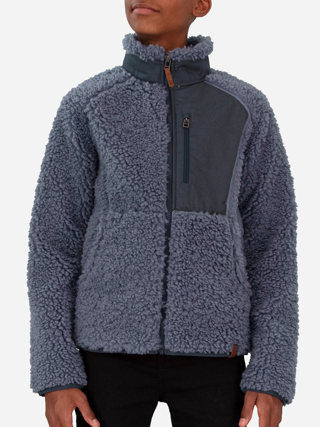 Obermeyer Teen Boys' Landry Sherpa Jacket - Saint Bernard