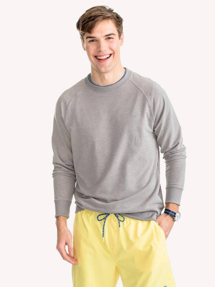 Southern Tide Men's Anchorage Crew - Saint Bernard