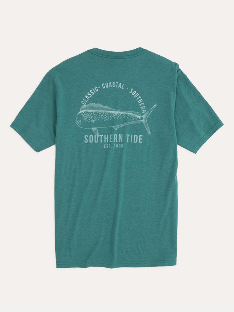 Southern Tide Men's Short Sleeve Coastal Mahi Mahi Tee - Saint Bernard