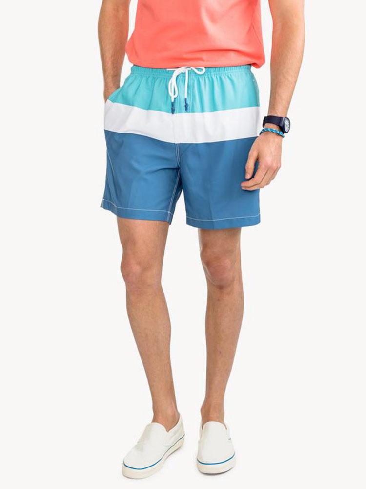 Southern Tide Men's Mambo Beach Swim Trunk - Saint Bernard