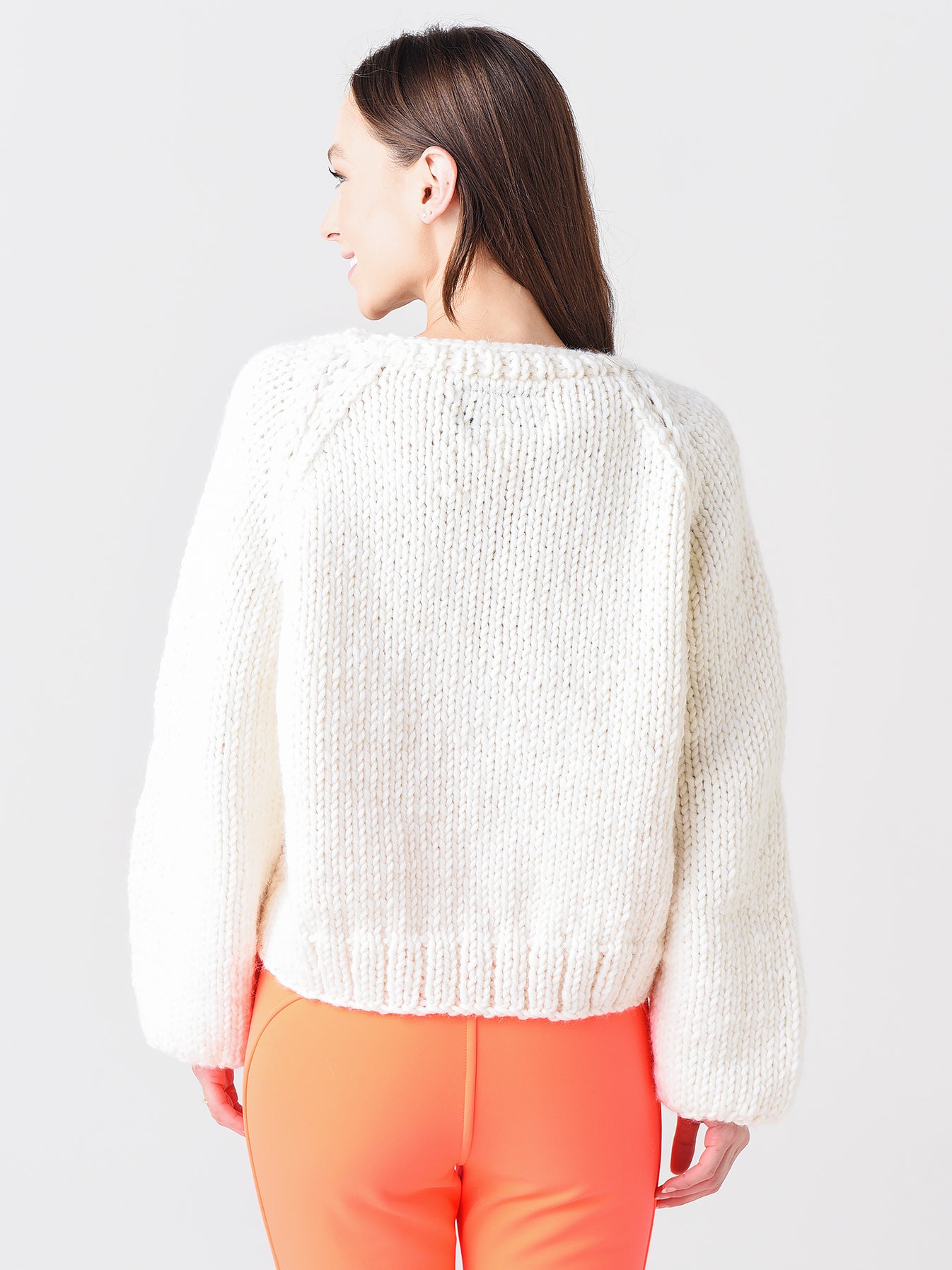 Gogo Women's Heart Pullover Sweater