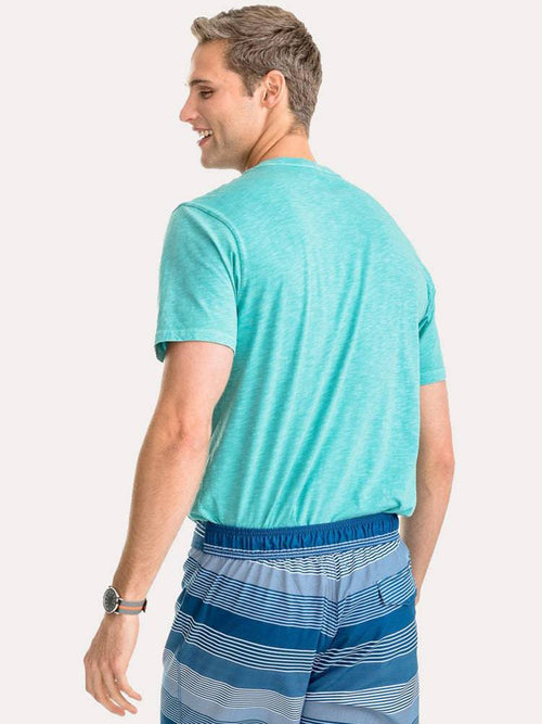 Southern Tide Men's Beachwalker Short Sleeve Pocket T-Shirt
