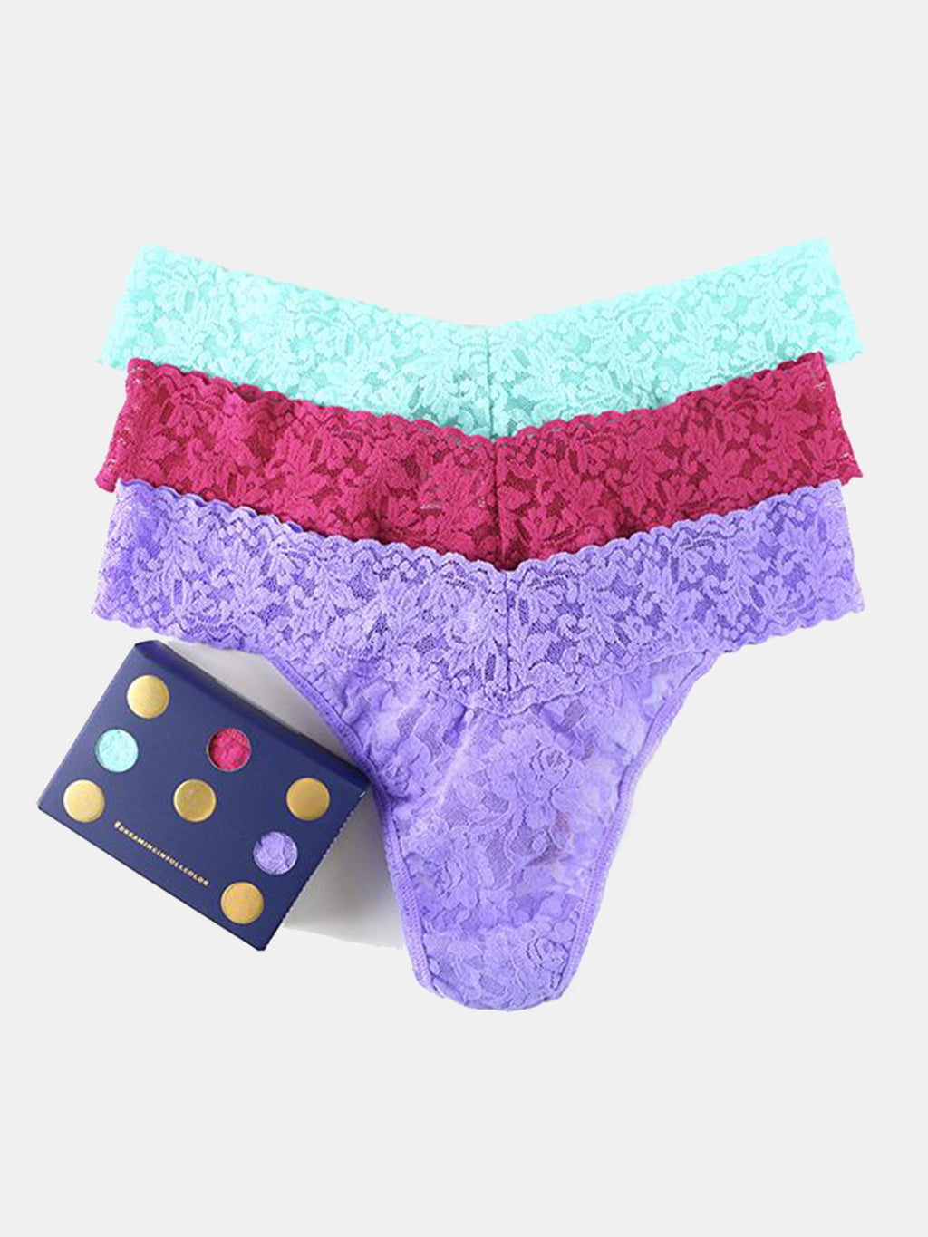 Hanky Panky Original Rise Thong Three Pack Set - Saint Bernard