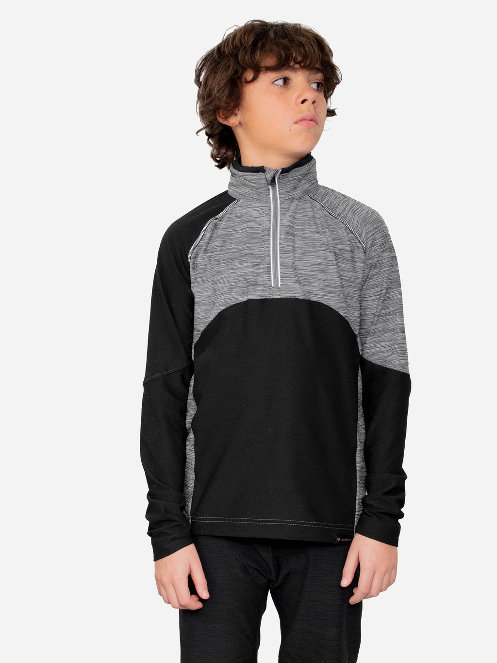 Obermeyer Teen Boys' Transport Quarter-Zip - Saint Bernard