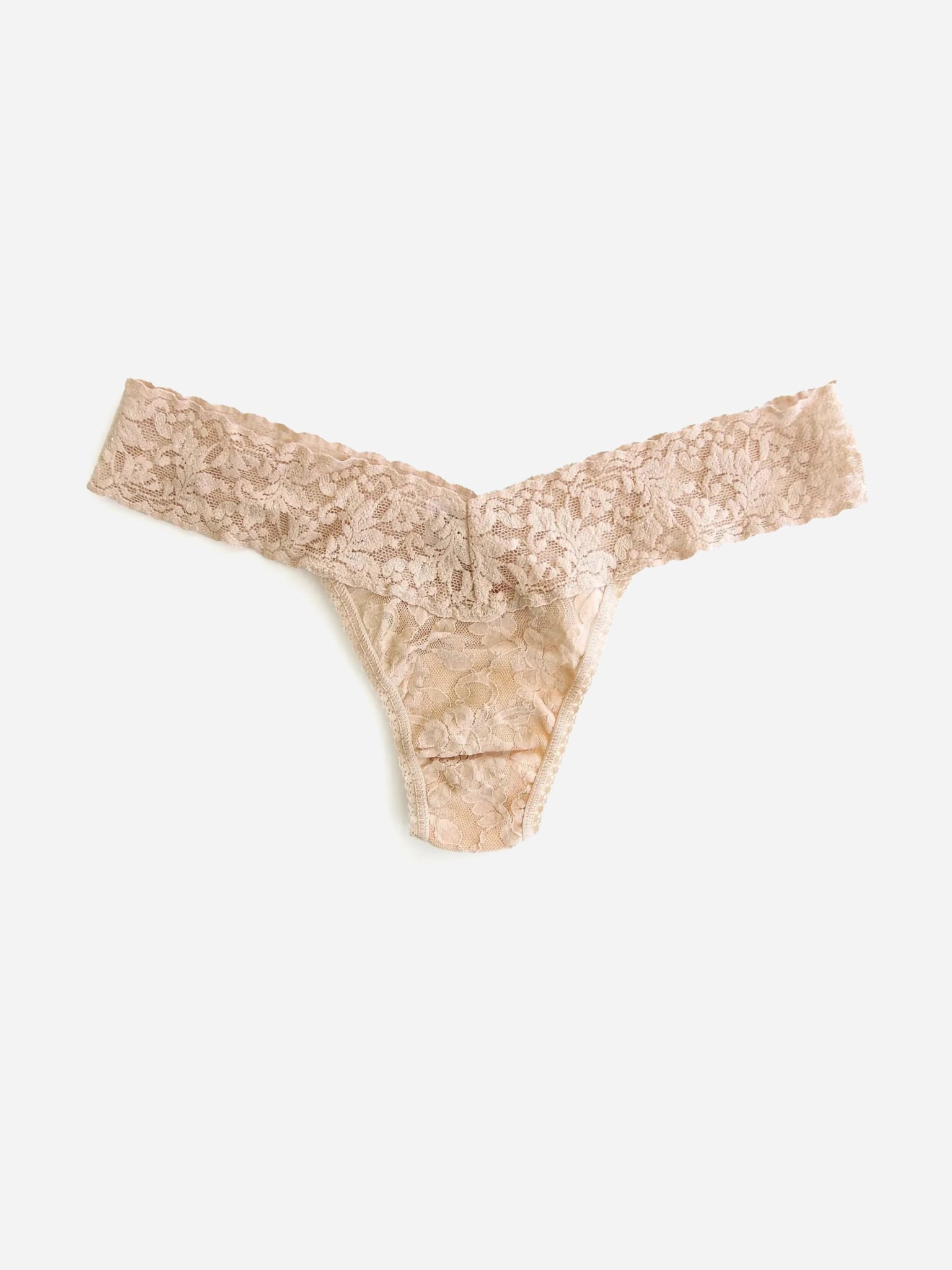 Hanky Panky Women's Signature Lace Low Rise Thong - Saint Bernard