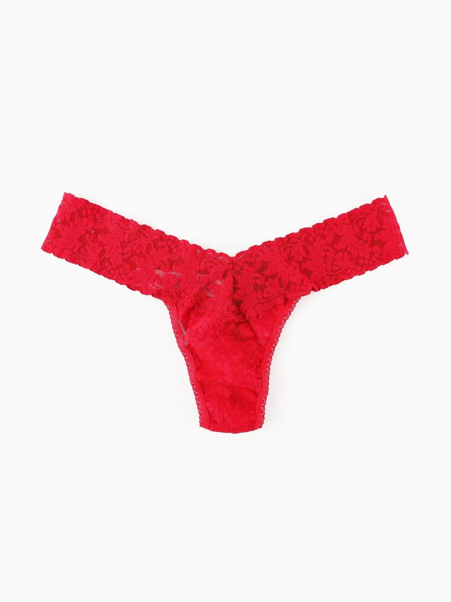 Hanky Panky Women's Signature Lace Low Rise Thong - Saint Bernard