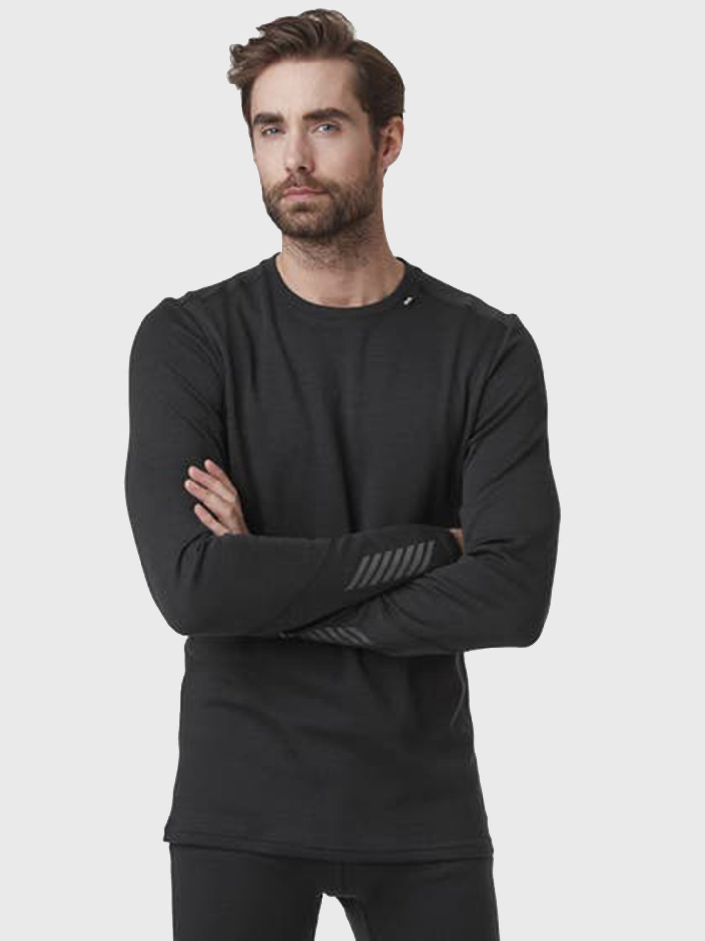 Helly Hansen Men's Lifa Merino Midweight Crew Base Layer Top - Saint Bernard