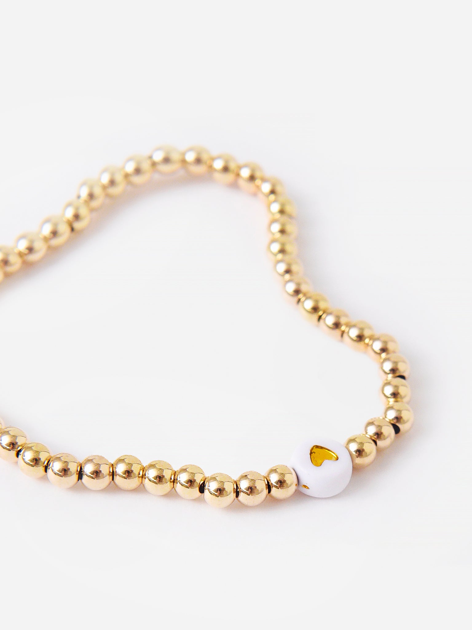 Alexa Leigh Women's Heart Of Gold Ball Bracelet - Saint Bernard